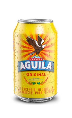 CERVEZA ÁGUILA LATA - PUEBLO LATINO